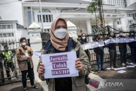 Jurnalis tolak pasal bermasalah di RKUHP
