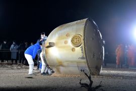 China tuntaskan verifikasi peredam pendaratan kapsul wahana antariksa