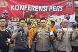 Kurang dari 24 jam,  Satreskrim Polres Langkat tangkap empat pelaku pemerasan supir dari Aceh