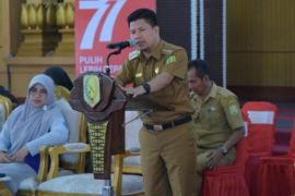 Satono kampanyekan gemar makan sayur dan buah