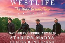 Tiket tambahan tur konser Westlife di Jakarta akan dijual mulai Sabtu