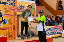 Winney Maharati Ruung, atlet Tabalong pemecah rekor nasional