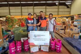 Pertamina Peduli serahkan bantuan untuk masyarakat terdampak APG Semeru
