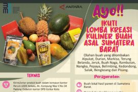 Berbagai kuliner unik ikut lomba kreasi kuliner HUT Antara di Padang