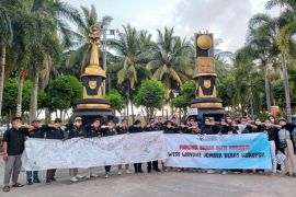 Sejumlah elemen desak wujudkan "Wes Wayahe Jember Bebas Korupsi"