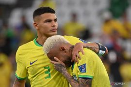 Thiago Silva: Brazil kalah adu penalti sangatlah menyakitkan