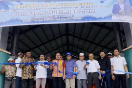 Muslim resmikan pasar ikan bersih Rp4 miliar bantuan KKP di Aceh Utara