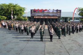 7.306 personel TNI-Polri latihan bersama di Bali