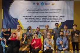 ITI berikan pelatihan peningkatan kemampuan pemasaran UMKM Keranggan