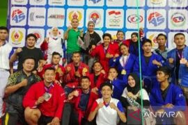 Atlet HSS sumbang empat medali untuk Kalsel di Kejurnas Sambo