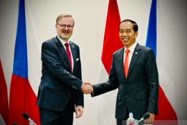 Presiden Jokowi dan PM Ceko Petr Fiala lakukan pertemuan bilateral