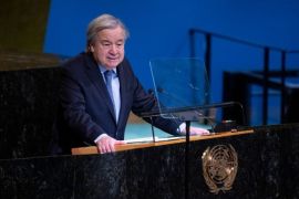 Sekjen PBB Antonio Guterres kecam keras serangan di hotel Kabul, Afghanistan