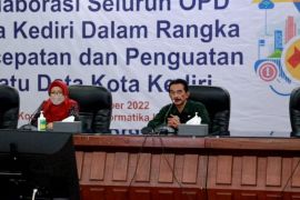 Diskominfo Kota Kediri bangun sinergitas wujudkan Satu Data