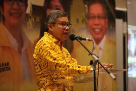 Partai Golkar Sulsel menggelar pendidikan politik bidang media dan opini