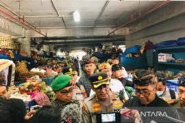 Kapolresta-Forkompinda Denpasar sidak harga sembako di pasar