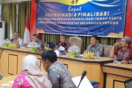 BPN dan Pemkot Palu  tuntaskan konsolidasi lahan huntap Petobo