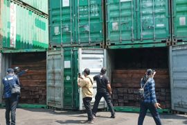 KLHK bongkar peredaran kayu ilegal sebanyak 57 kontainer