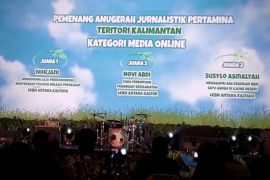Wartawan ANTARA Kalteng juara AJP 2022