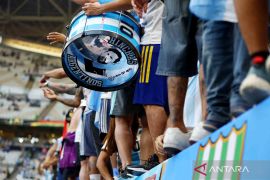 Tampil tanpa Messi dan Martinez, Argentina tekuk Uruguay