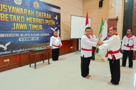 Harryanto BS terpilih aklamasi Ketua "Merpati Putih" Jatim