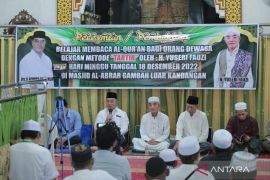 Bupati HSS buka pelajaran membaca Al Qur'an orang dewasa metode Tartir