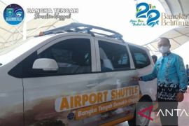 Pemerintah Bangka Tengah sediakan angkutan umum gratis rute Bandara Depati Amir