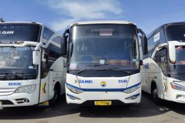Damri Lampung siapkan 102 bus pada liburan Natal dan Tahun Baru