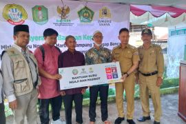 Warga Kota Pontianak ucapkan terima kasih pada Baznas atas bedah rumah
