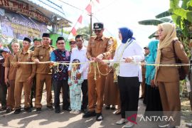 Bupati Saidi resmikan pengaspalan jalan Desa Sungai Nyiur