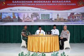 Kodam Pattimura gelar sarasehan moderasi beragama perkuat kerukunan di Maluku