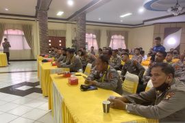 Polda Gorontalo latihan pra Operasi Lilin Otanaha 2022