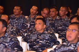 Danlantamal VIII Ikuti Exit Briefing Kasal di Jakarta