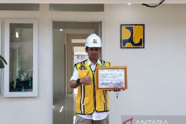 Warga Cianjur bisa segera huni 80 rumah instan sederhana sehat tahan gempa