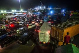 Pergerakan Pemudik Di Pelabuhan Merak