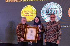 PTBA raih predikat Indonesia Most Trusted Company ajang CGPI Award 2022