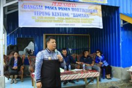 Bupati Samosir resmikan bangsal tepung kentang "Baniara"