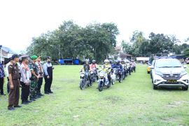 Bupati Samosir pimpin apel gelar pasukan Ops Lilin Toba 2022.