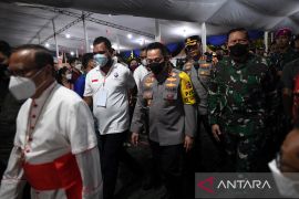 Kapolri Listyo dan Panglima TNI cek pelaksanaan Natal di Katedral Jakarta