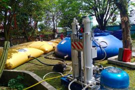 PMI bangun instalasi pengolahan air bersih siap minum di Cianjur
