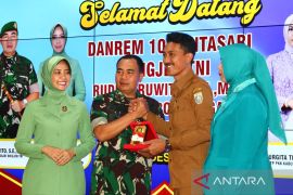 Bupati Saidi sambut kunjungan Danrem 101/Antasari