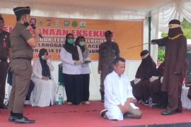 Jaksa eksekusi cambuk di Abdya