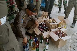 Satpol PP Kota Jambi sita minuman beralkohol jelang Tahun Baru 2023