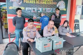 Polisi tangkap oknum ASN Lebong karena curi baterai menara seluler