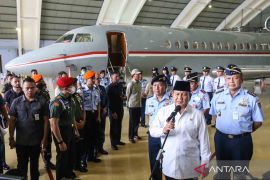 Menhan: Pesawat Falcon 7X dan 8X percepat gerak pimpinan TNI
