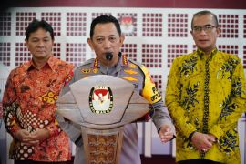 MoU dengan KPU, Kapolri ingatkan persatuan jadi syarat mutlak pada Pemilu 2024