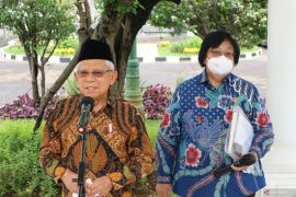 Wapres Ma'ruf Amin sebut otorisasi prakiraan cuaca ada di BMKG
