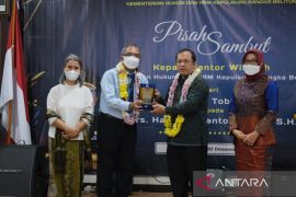 Kanwil Kemenkum HAM Babel gelar pisah sambut Kakanwil