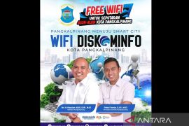 Diskominfo Pangkalpinang luncurkan wifi gratis di sekitar Taman Merdeka