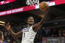NBA: Timberwolves kalahkan Nuggets dan putus rentetan enam kekalahan