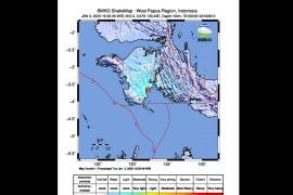 Gempa dangkal magnitudo 5 guncang wilayah Kaimana Papua Barat